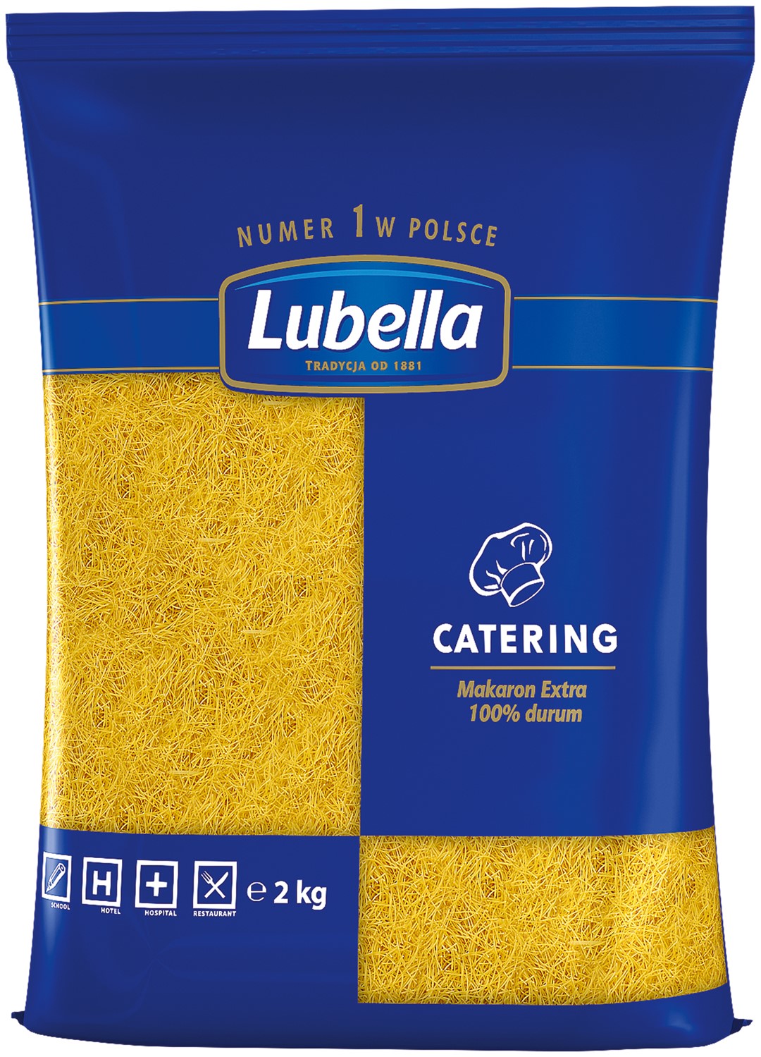 LUBELLA MAKARON 2kg NITKA CIĘTA (6)