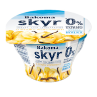 BAKOMA JOGURT SKYR 0% WANILIA 150g/12