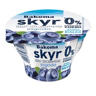 BAKOMA JOGURT SKYR 0% JAGODA 150g/12