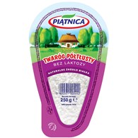 PIĄTNICA TWARÓG KLINEK PÓŁTŁUSTY 250g/6 BEZ LAKTOZ