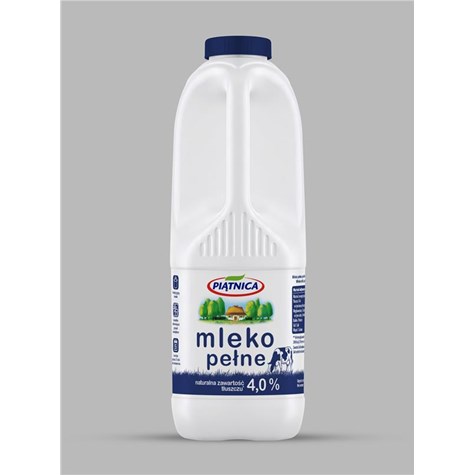 PIĄTNICA MLEKO but. 1L 4% (6) PEŁNE