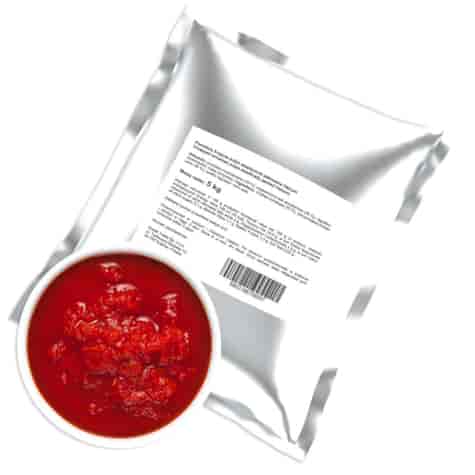 GREEK POMIDORY KROJONE HELCOM 4x5kg (20kg) BiB
