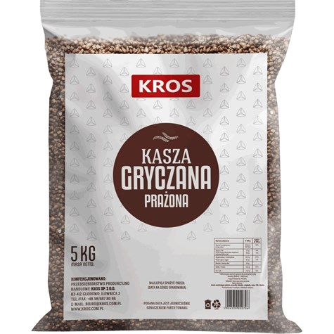 KROS KASZA GRYCZANA PRAŻONA 5kg