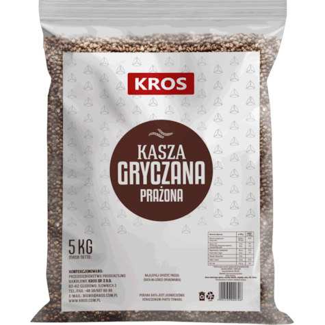 KROS KASZA GRYCZANA PRAŻONA 5kg