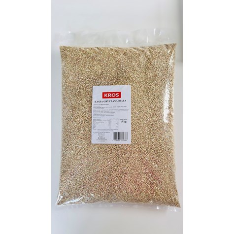 KROS KASZA GRYCZANA BIAŁA 5kg