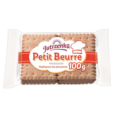C. HERBATNIKI PETIT BEURRE 100g Jutrzenka/72