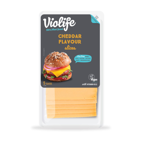 VIOLIFE SER TYPU CHEDDAR PLASTRY 100g/7 WEGAŃSKI