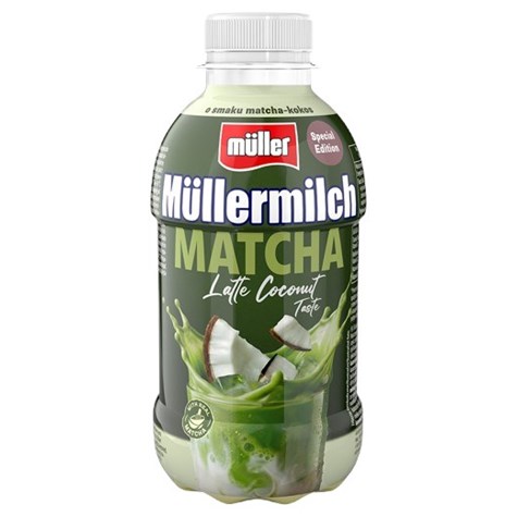 MULLER MILK SPECJAL MATCHA COCONUT 400g/12