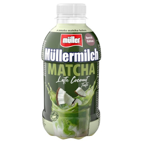 MULLER MILK SPECJAL MATCHA COCONUT 400g/12