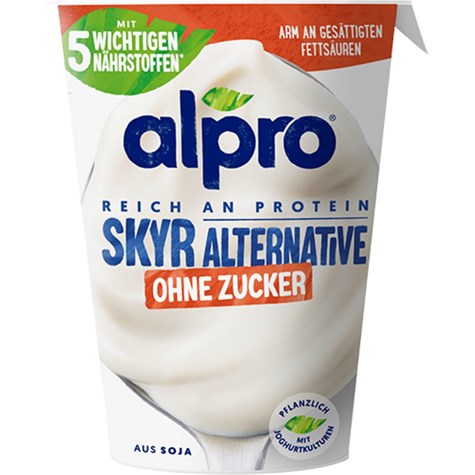 ALPRO SKYR STYLE SOJOWY BEZ CUKRU 400g/6
