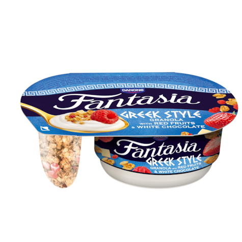 DANONE FANTASIA GRECKA Z GRANOLĄ 100g/12