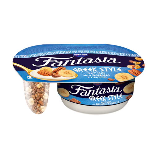 DANONE FANTASIA GRECKA Z ORZECHAMI 100g/12