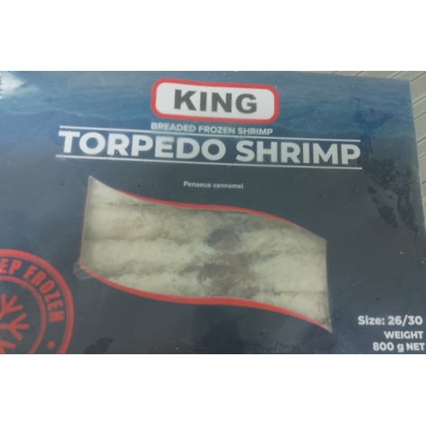 R. KREWETKA TORPEDO PANIEROWANA 26/30 800g/10