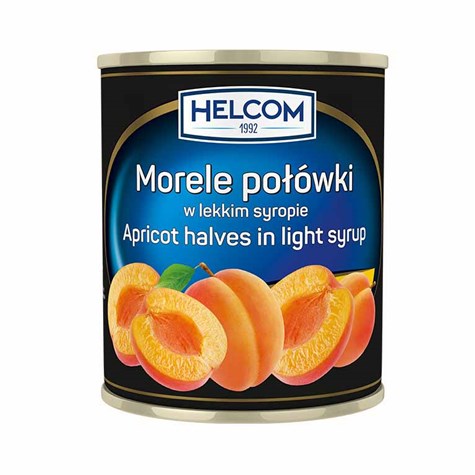GREEK MORELA POŁÓWKI 2600g/1500g (6) Helcom