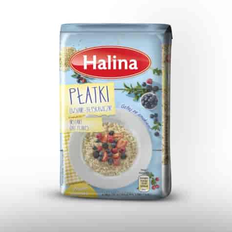 HALINA PŁATKI OWSIANE BŁYSKAWICZNE 0,4kg/10