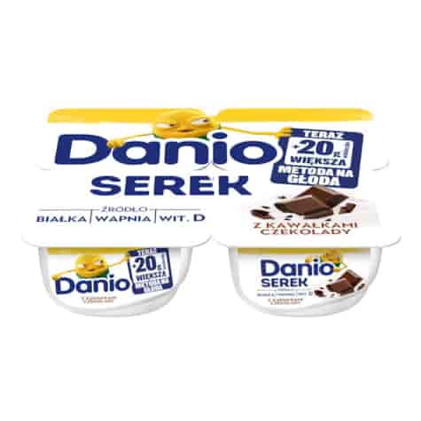 DANONE DANIO 4x150g CZTEROPACK CZEKOLADA (4)