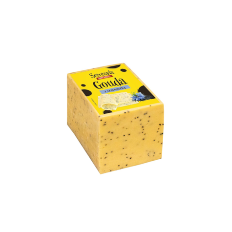 SERENADA SER GOUDA  Z CZARNUSZKĄ blok ok 1,5kg