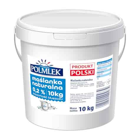 POLMLEK MAŚLANKA NATURALNA 10kg