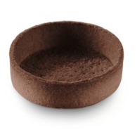 HUG TARTALETKA OKRĄGŁA FILIGRANO CZEKOLADOWA 7cm 23,1g/96