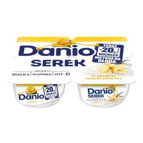DANONE DANIO 4x150g CZTEROPACK WANILIA (4)