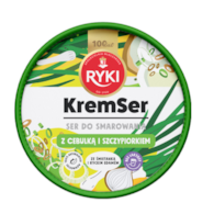 RYKI KREMSER Z CEBULKĄ I SZCZYPIORKIEM 135g/8