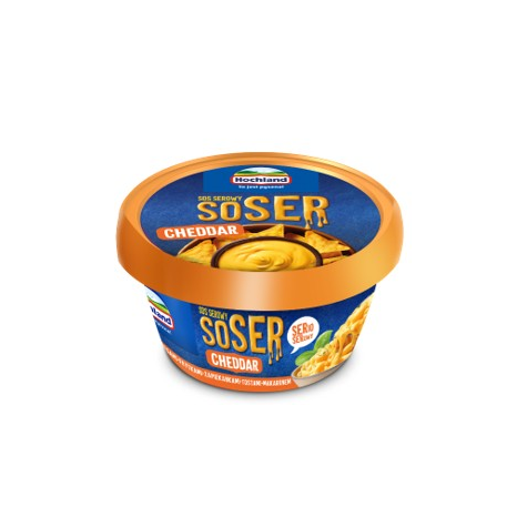 HOCHLAND SOSER CHEDDAR 175g/8 kubek