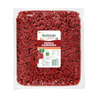 KOTLIŃSKI FASOLA CZERWONA 4250g/4000g VACCUM
