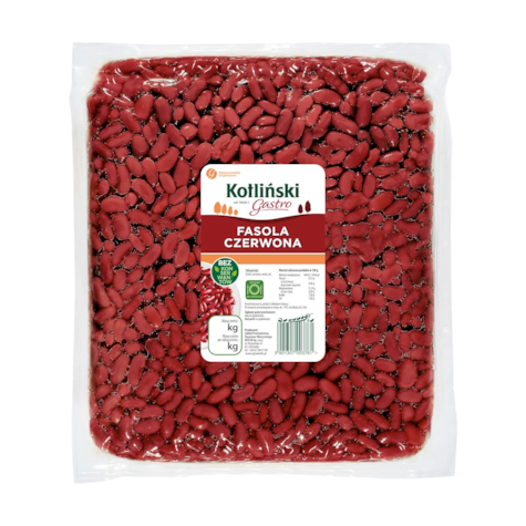 KOTLIŃSKI FASOLA CZERWONA 4250g/4000g VACCUM