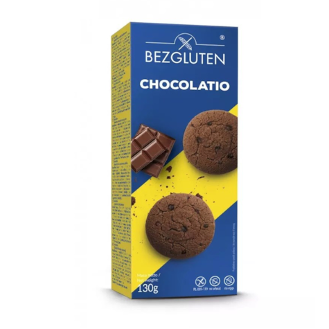 BEZGLUTEN CHOCOLATIO CIASTKA BEZGLUTENOWE 130g/10