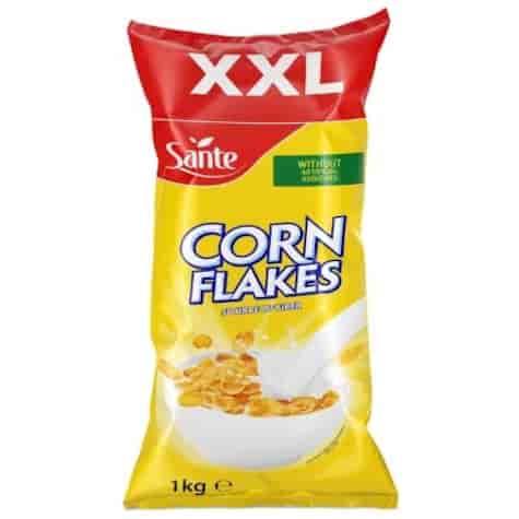 SANTE PŁATKI KUKURYDZIANE CORN FLAKES 1kg/6