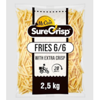MCCAIN FRYTKI SURECRISP PROSTE 6/6 mm 2,5kg