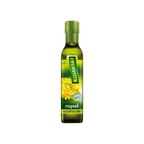OLEJ KUJAWSKI RZEPAKOWY TŁOCZONY NA ZIMNO 250ml/6