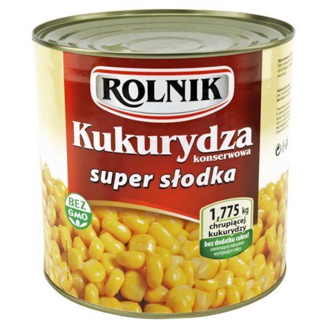 ROLNIK KUKURYDZA KONSERWOWA 2120g/1775g/6