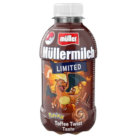 MULLER MILK POKEMON CHOCO TOFFEE 400ml/12
