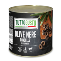 HUGLI OLIWKI CZARNE KROJONE W ZALEW 2,6kg/1,32kg/6