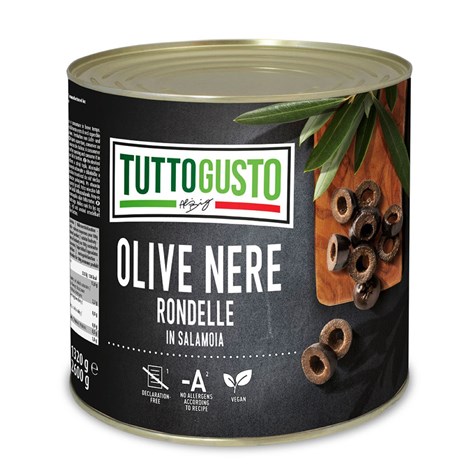 HUGLI OLIWKI CZARNE KROJONE W ZALEW 2,6kg/1,32kg/6