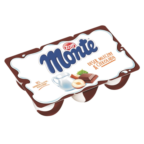 ZOTT MONTE CZEKOLADA 6x55g/8