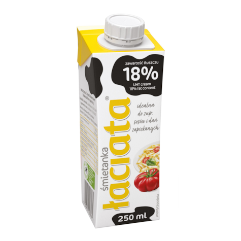 ŁACIATE ŚMIETANKA UHT 0,25L 18% (18)