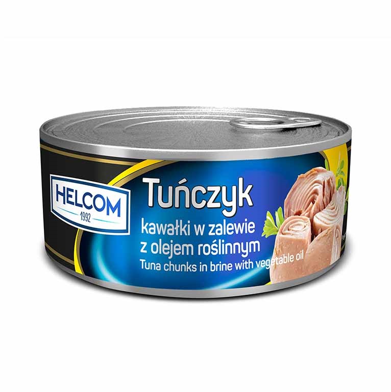 GREEK TUŃCZYK W OLEJU 170g/120g/24 HELCOM