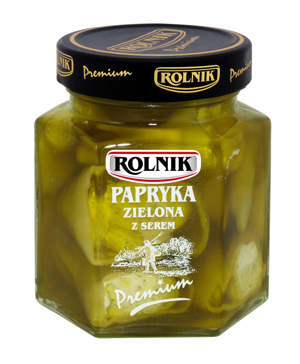 ROLNIK PAPRYKA ZIELONA Z SEREM 314g/145g (6)