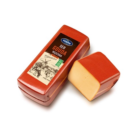 SER GOUDA WĘDZONA BEZ LAKTOZY - KOSÓW ok. 3kg