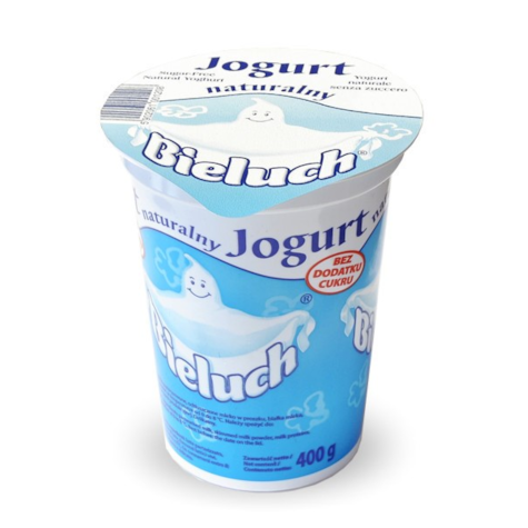 BIELUCH JOGURT NATURA 400g 2% b/c (12)