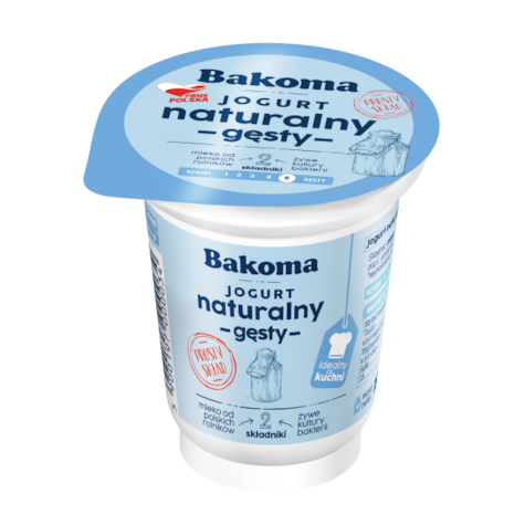 BAKOMA JOGURT 150g NATURA GĘSTY (20)