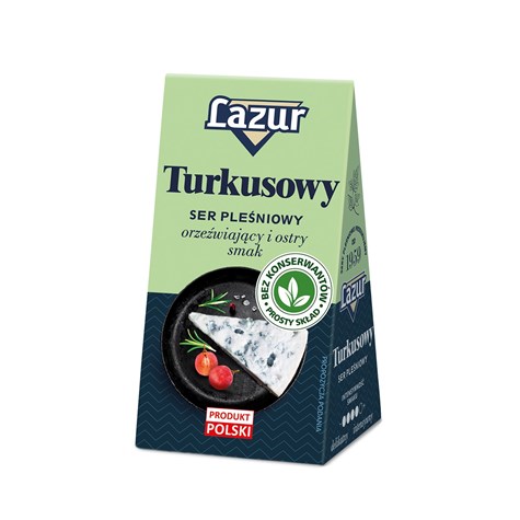 LAZUR SEREK TURKUSOWY 100g/10 trójkąt