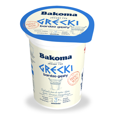 BAKOMA JOGURT TYP GRECKI 370g/12