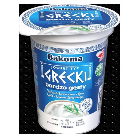 BAKOMA JOGURT TYP GRECKI 370g/12