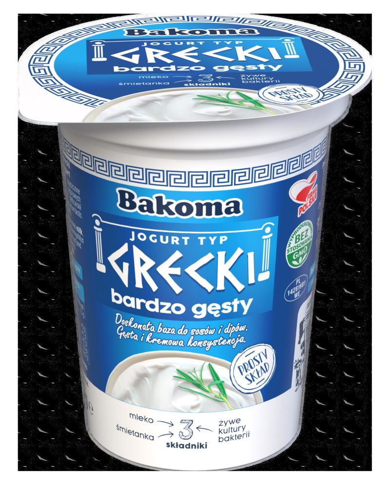 BAKOMA JOGURT TYP GRECKI 370g/12