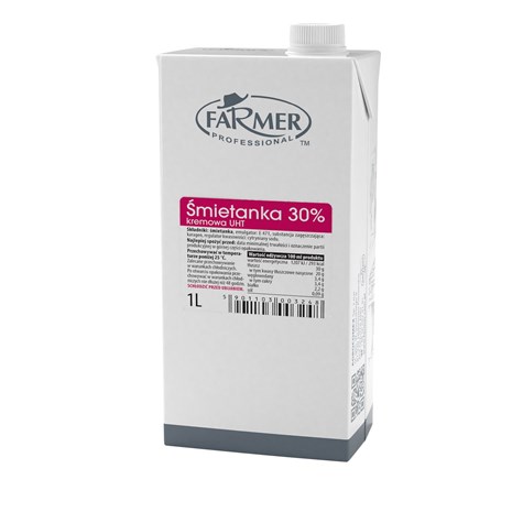 FARMER ŚMIETANKA UHT 1L 30% (12)
