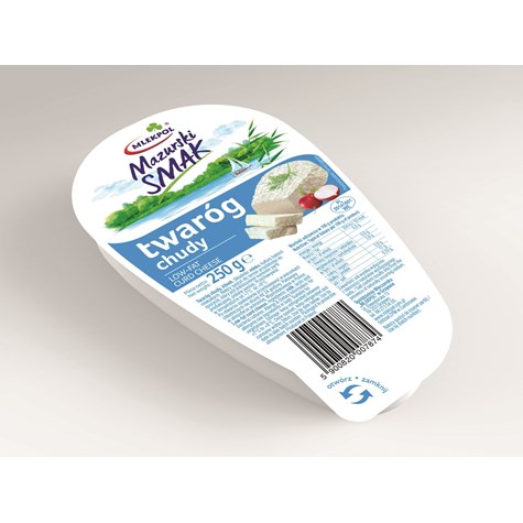MAZURSKI SMAK TWARÓG LEKKI 250g/6 klinek