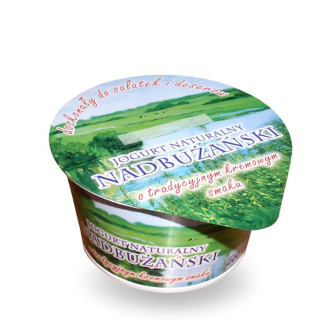 BIELUCH JOGURT NADBUŻAŃSKI NATURA 200g 9% (12)